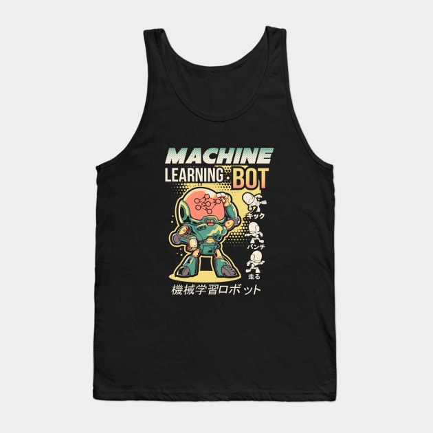 Machine Learning Bot Tank Top by wuhuli